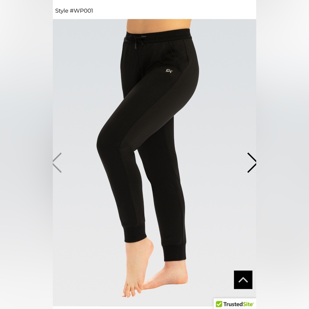 GK gymnastics warm up joggers